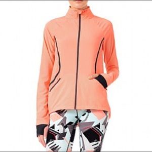 Sweaty Betty Fluorescent Track Ready Run Jacket M